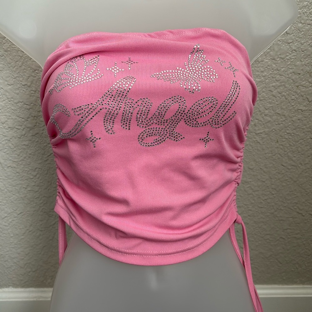 angel tube top
